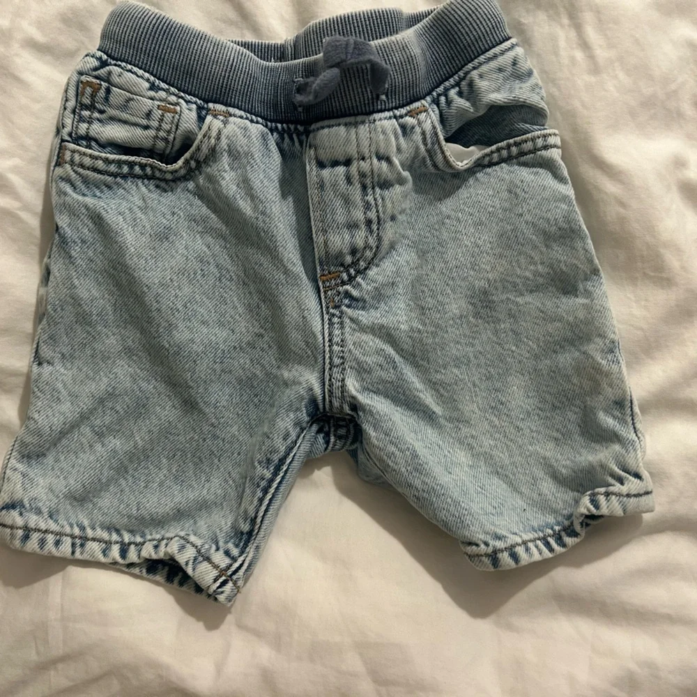 Light Blue Denim Baby Shorts baby gap - Picture 1 of 2